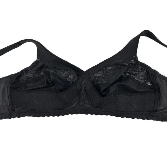 Glamorise MagicLift Original Support Bra Black 36D Style 1000 - Picture 3 of 6